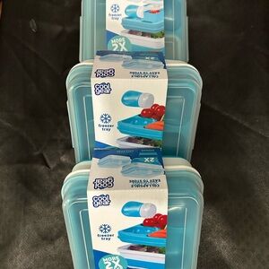 Cool Gear Freezer Tray Set in Blue (set of 3 )